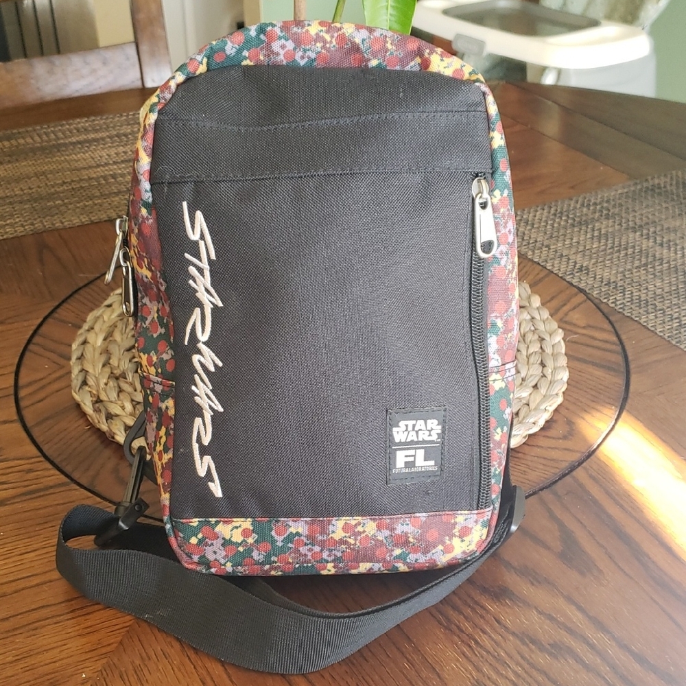 Star Wars Funko FL Futura Laboratories Boba Fett Camo Sling Bag Backpack Unisex